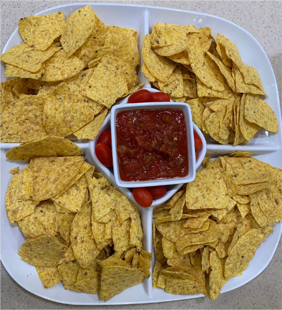 Adult Platter – Chips and Salsa