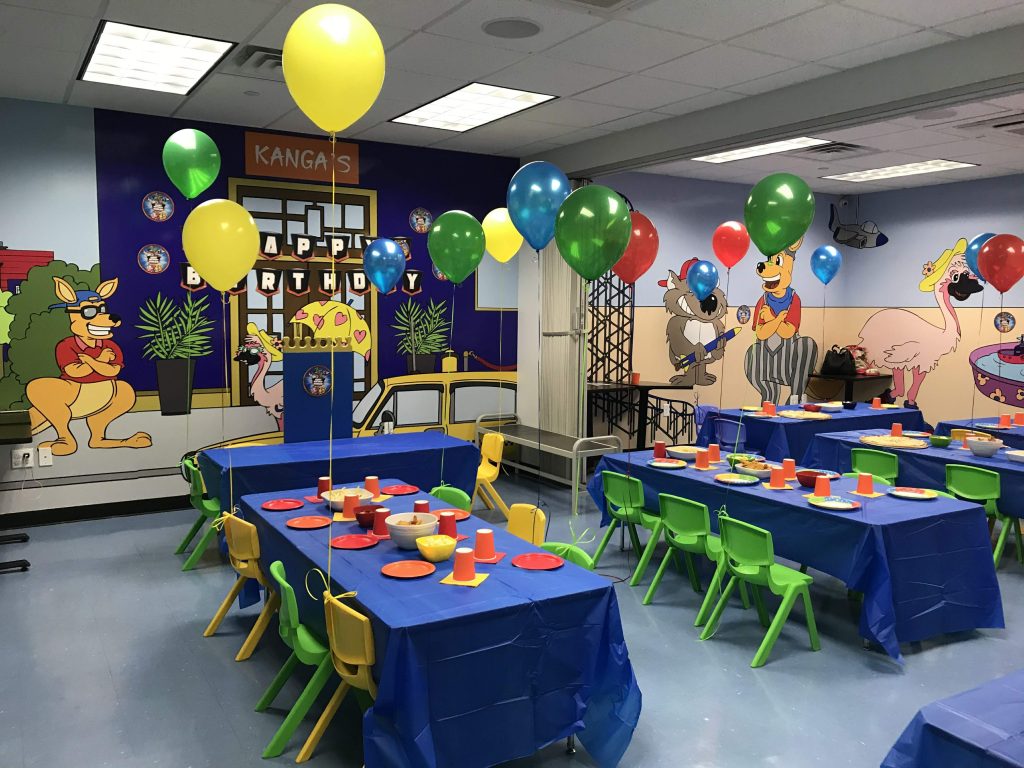 We can host any size party that you want
